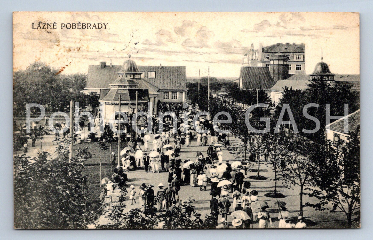 Postcard LÁZNĚ PODEBRADY (ST5025)