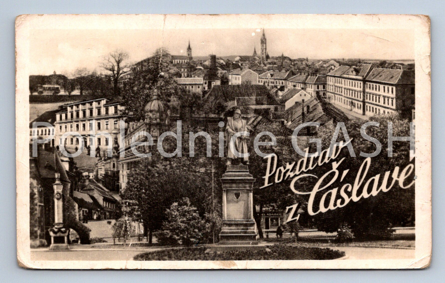 Postcard ČÁSLAV (ST5031)