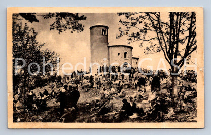 Postcard CHAPEL OF ST. JORGE IN ŘÍP (ST5033)