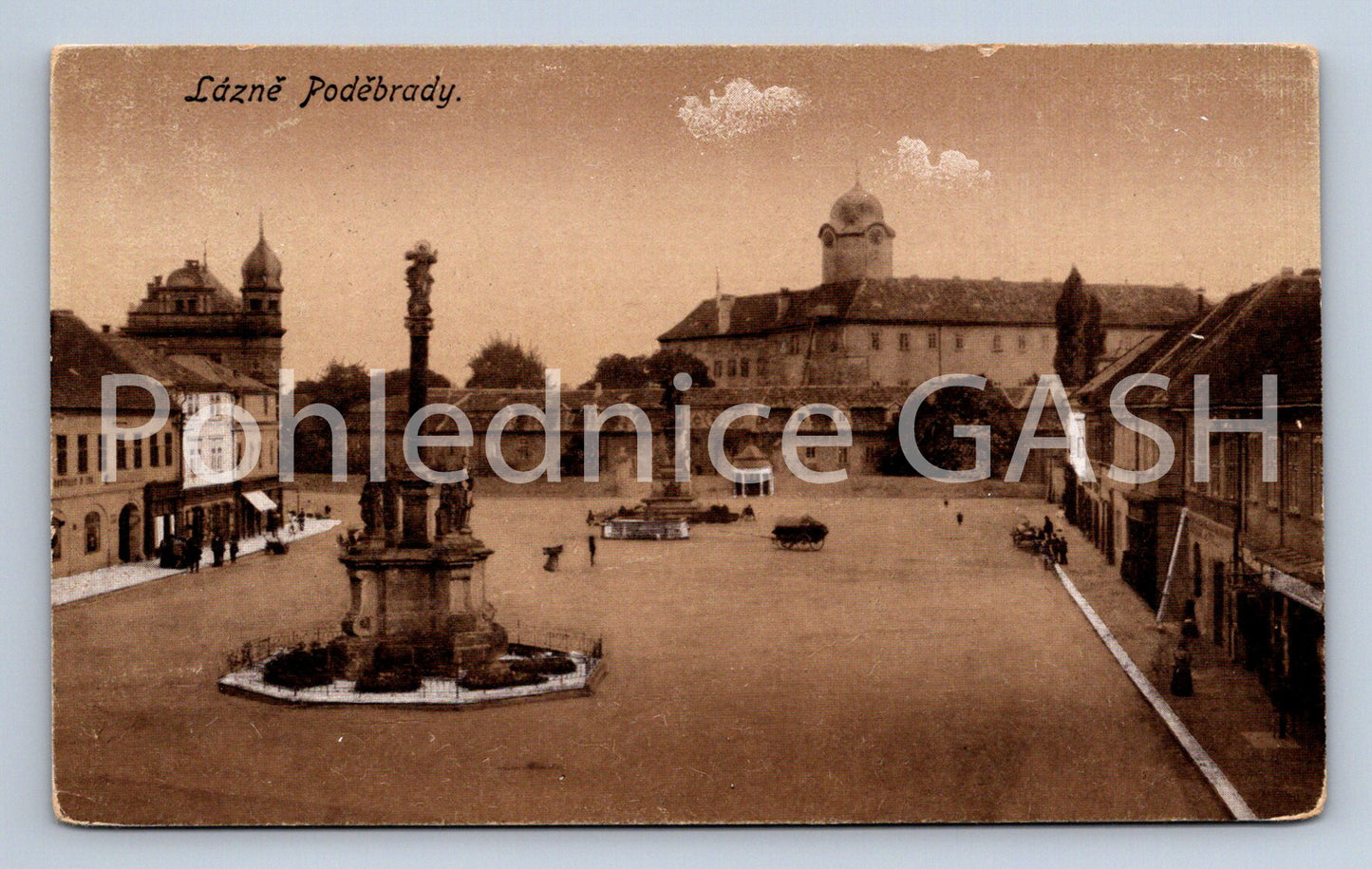Postcard LÁZNĚ PODEBRADY (ST5034)