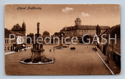 Postcard LÁZNĚ PODEBRADY (ST5034)