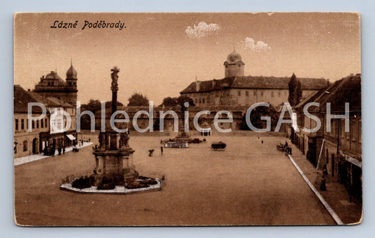 Postcard LÁZNĚ PODEBRADY (ST5034)