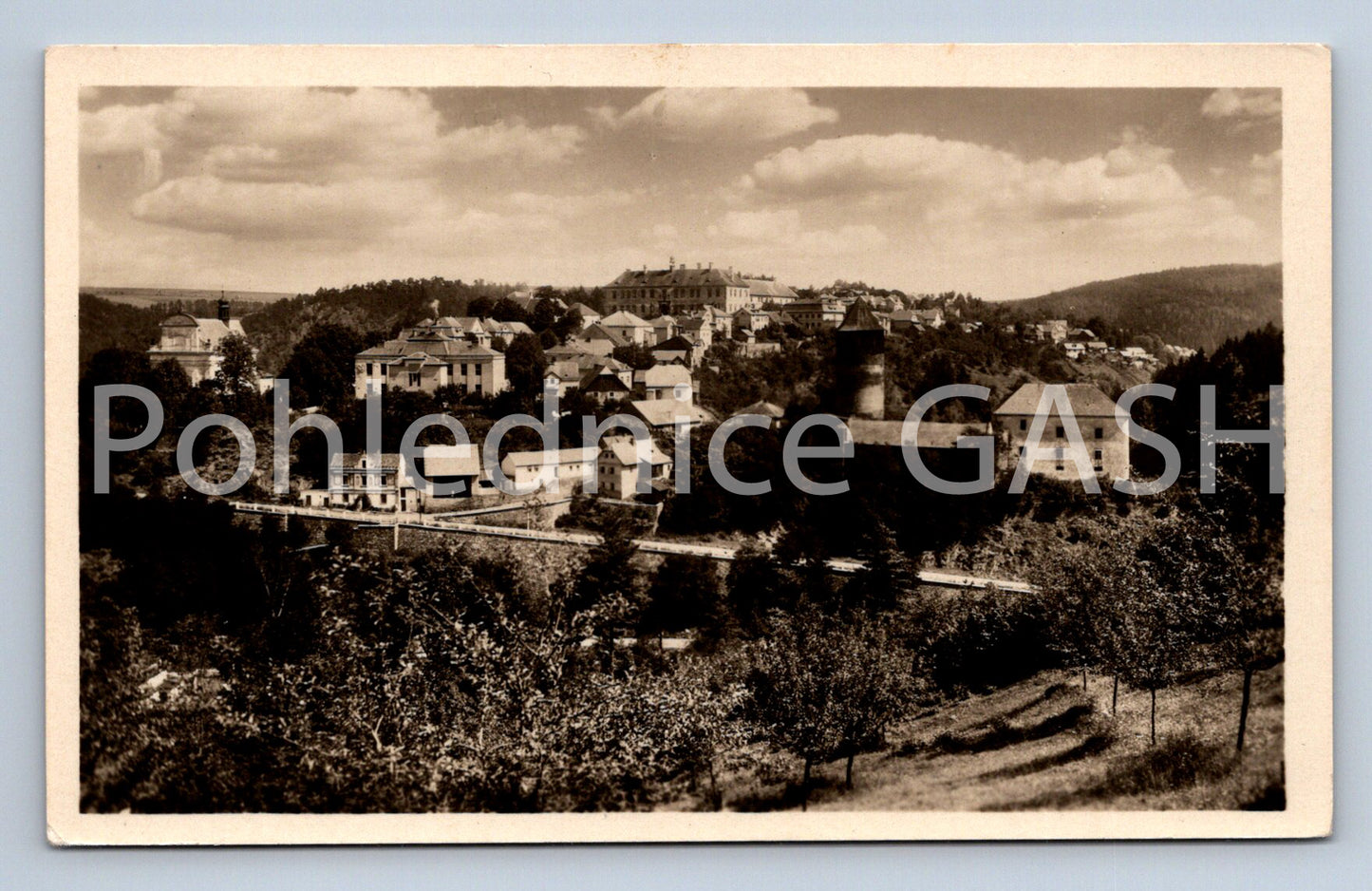 Postcard RATAJE NAD SÁZAVOU (ST5037)