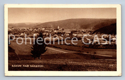 Postcard KÁCOV NAD SÁZAVOU (ST5052)