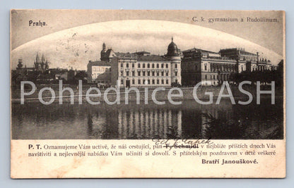 Postcard PRAGUE (ST5080)