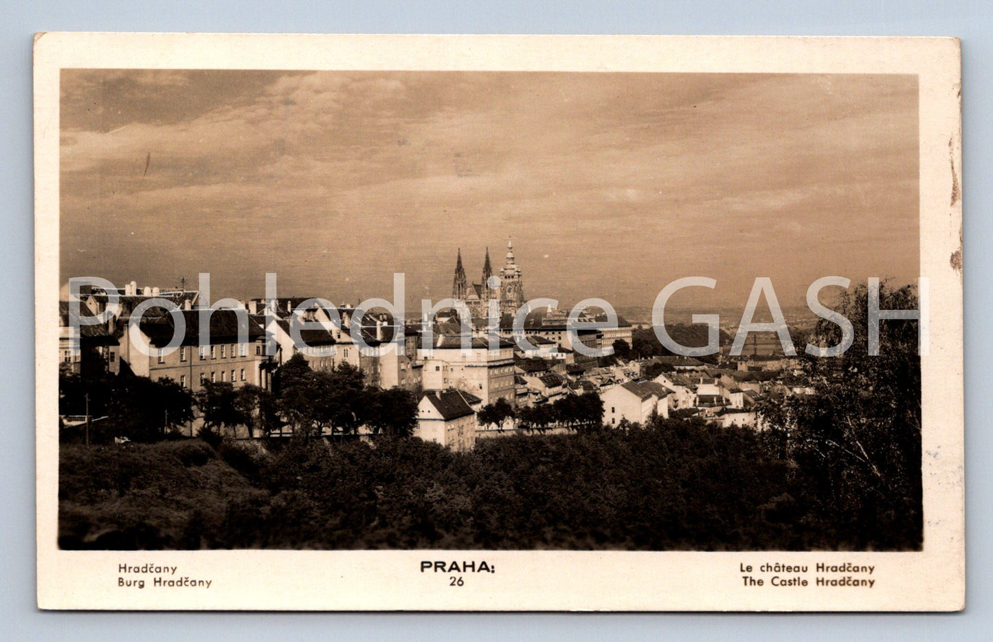 Postcard PRAGUE (ST5094)