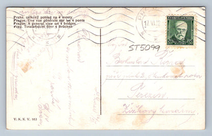 Postcard PRAGUE (ST5099)