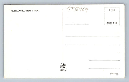 Postcard JABLONEC NAD NISOU (ST5104)