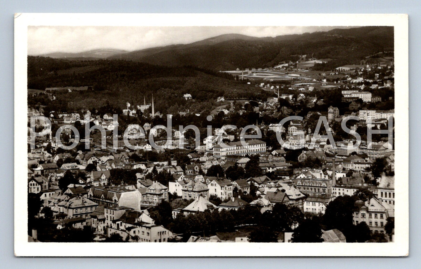 Postcard JABLONEC NAD NISOU (ST5104)