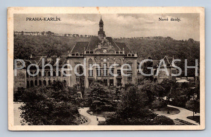 Postcard PRAGUE - KARLÍN (ST5109)