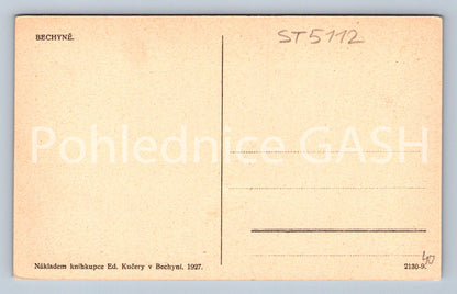 Postcard BECHYNĚ (ST5112)