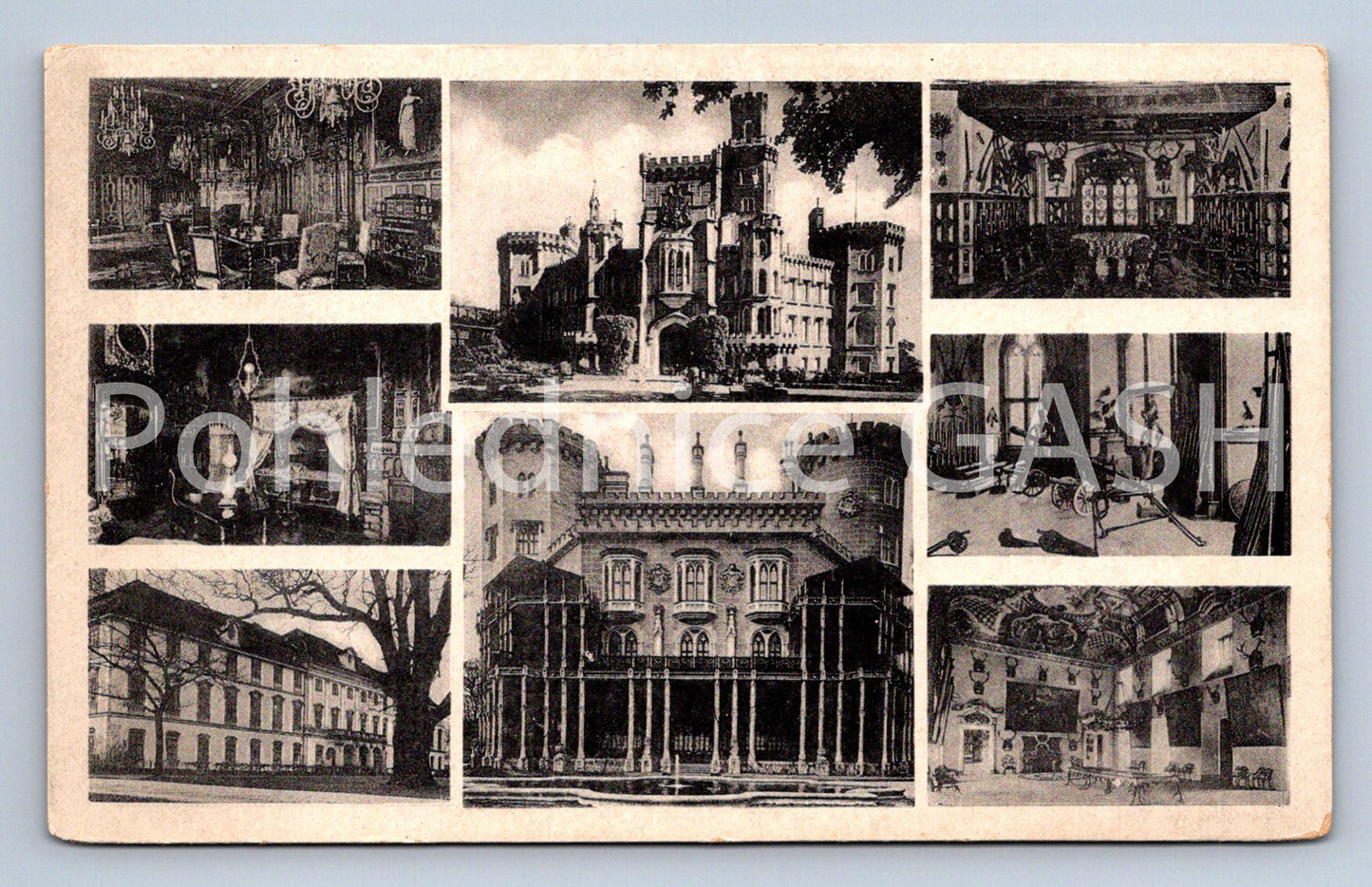 Postcard HLUBOKA NAD VLTAVOU CASTLE (ST5115)