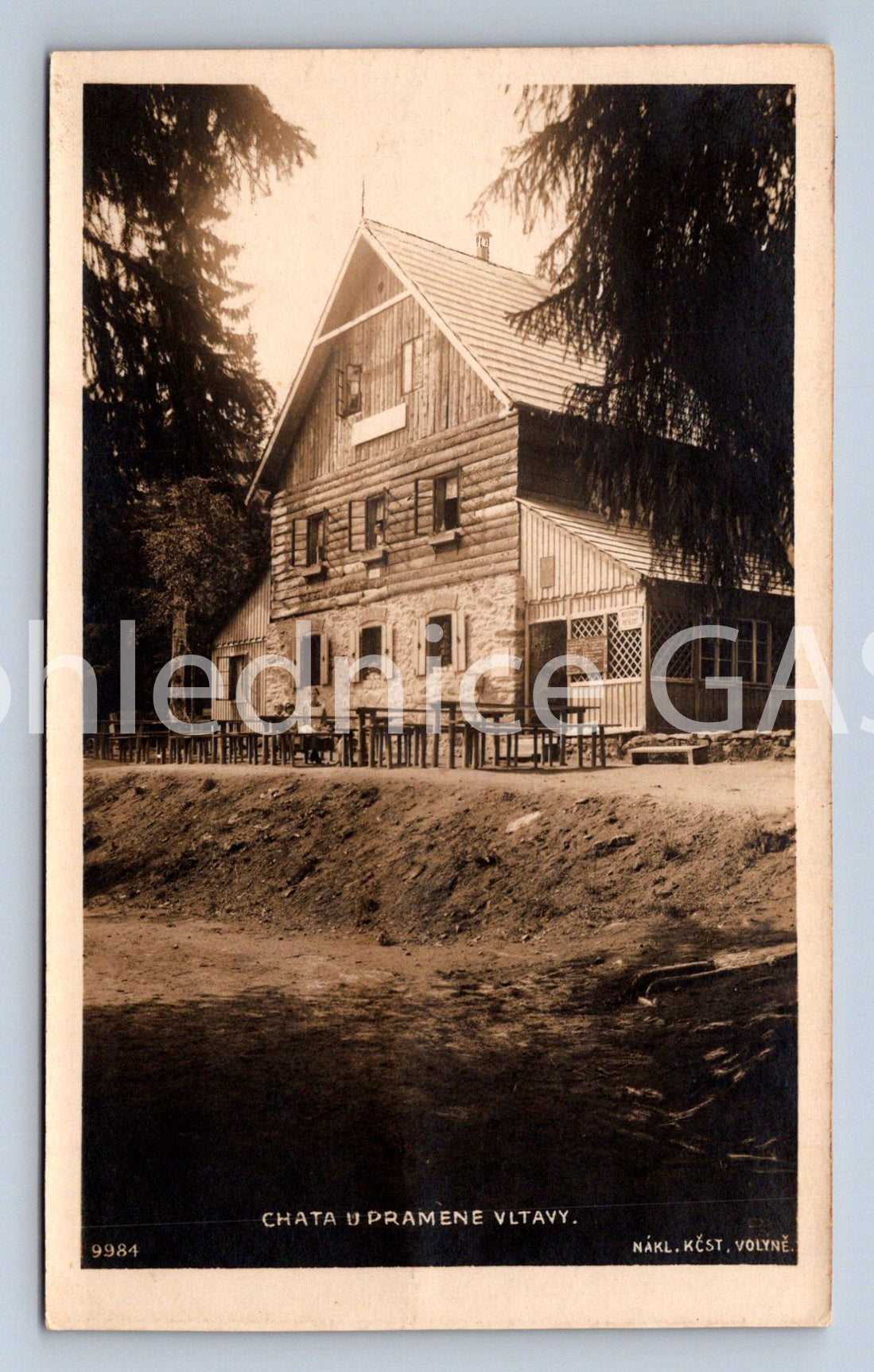 Postcard COTTAGE AT THE SPRING OF THE VLTUA (ST5116)