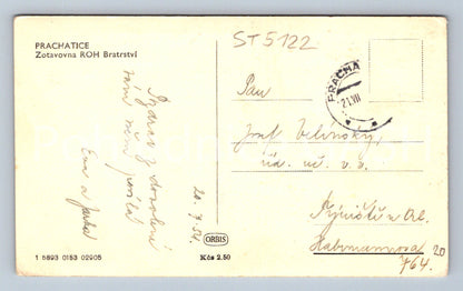Postcard PRACHATICE (ST5122)