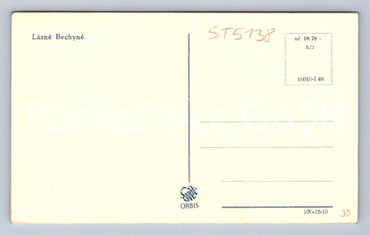 Postcard LÁZNĚ BECHYNĚ (ST5138)