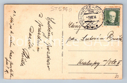 Postcard HUSINEC (ST5140)