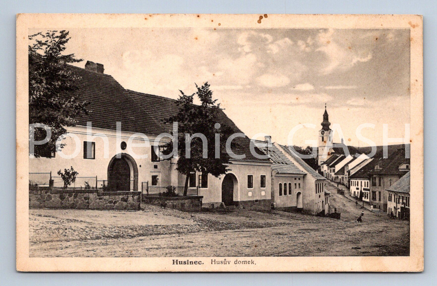 Postcard HUSINEC (ST5140)