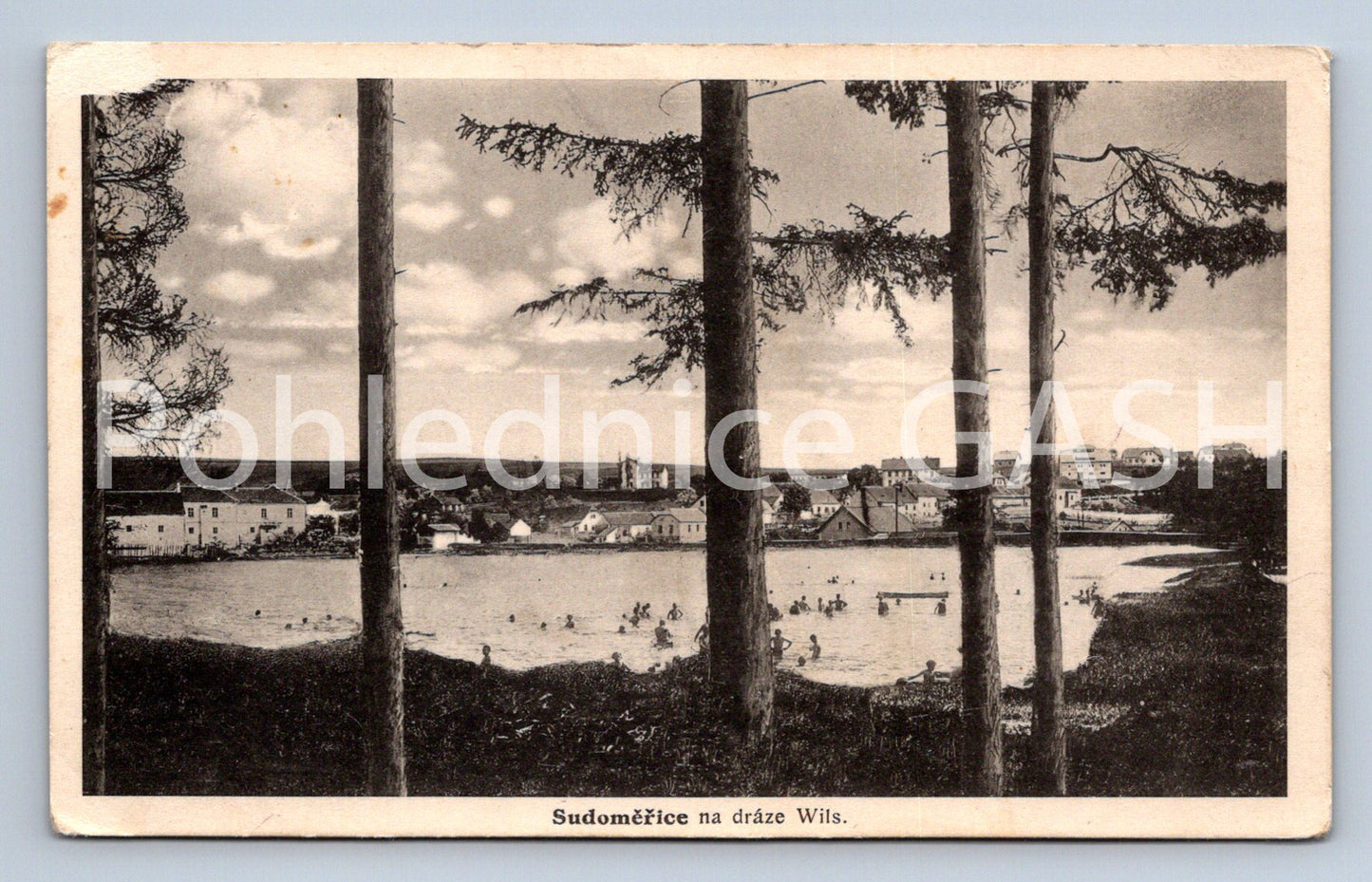 Postcard TÁBOR (ST5149)