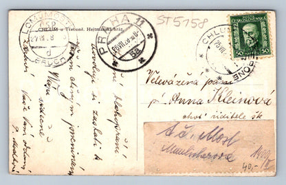 Postcard CHLUM U TŘEBONĚ (ST5158)
