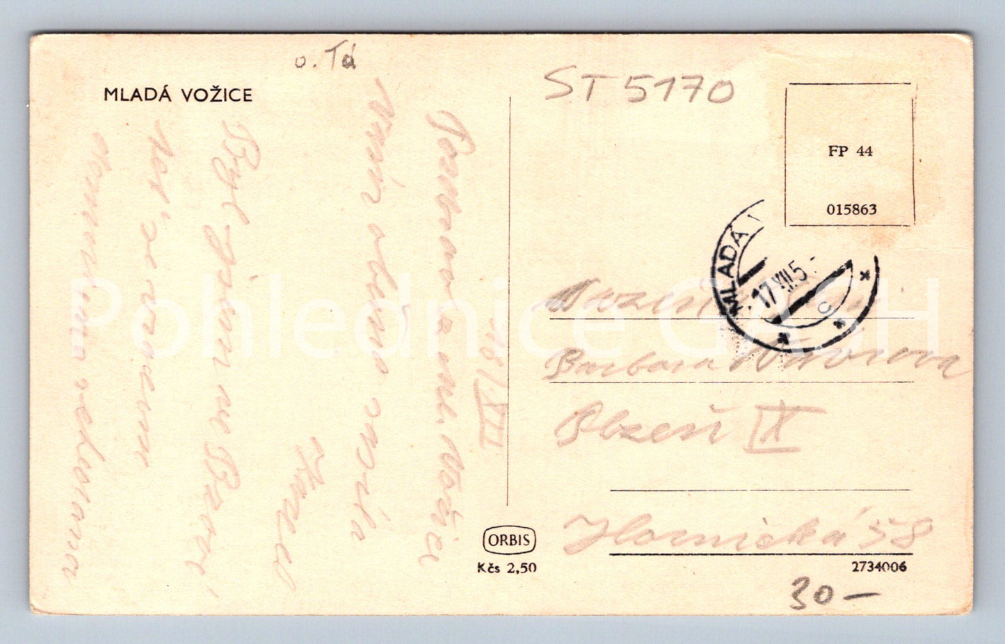 Postcard YOUNG CARRIER (ST5170)