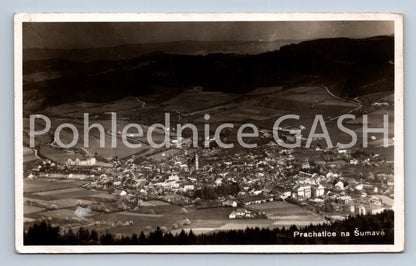Postcard PRACHATIC IN ŠUMAVÁ (ST5171)