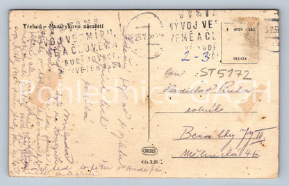 Postcard TŘEBOŇ (ST5172)