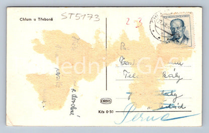 Pohlednice CHLUM U TŘEBONĚ (ST5173)