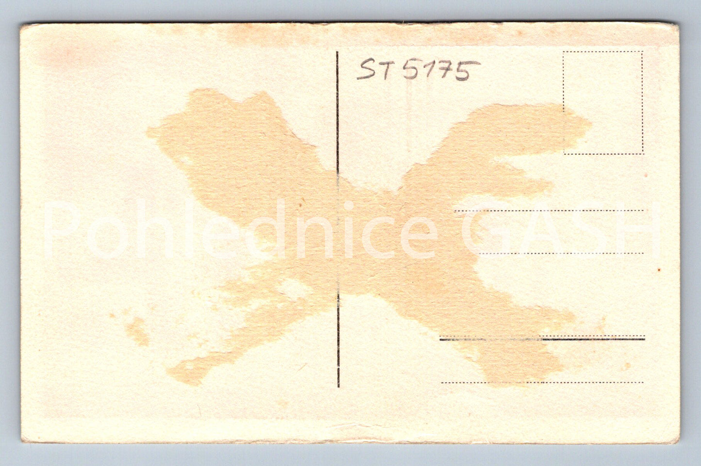 Postcard HLUBOKÁ NAD VLTAVOU - HALL IN THE HUNTING CASTLE (ST5175)