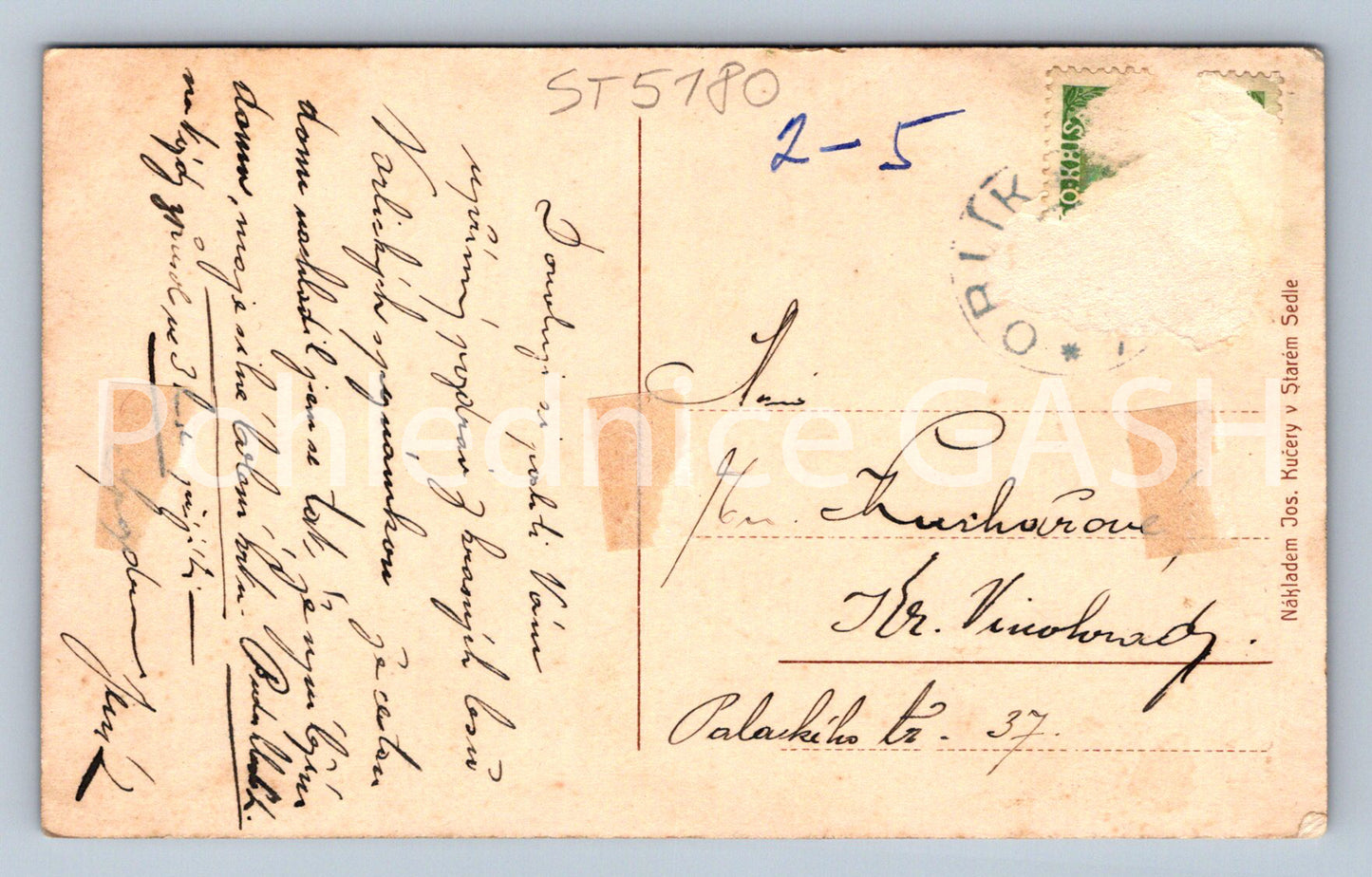 Postcard EAGLE (ST5180)