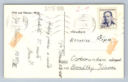Postcard TYN NAD VLTAVOU (ST5184)