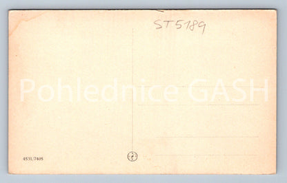 Postcard TÁBOR (ST5189)