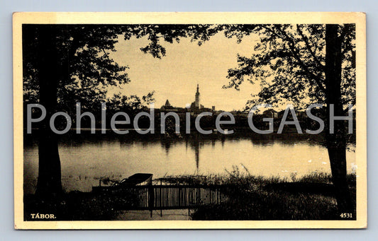 Postcard TÁBOR (ST5189)