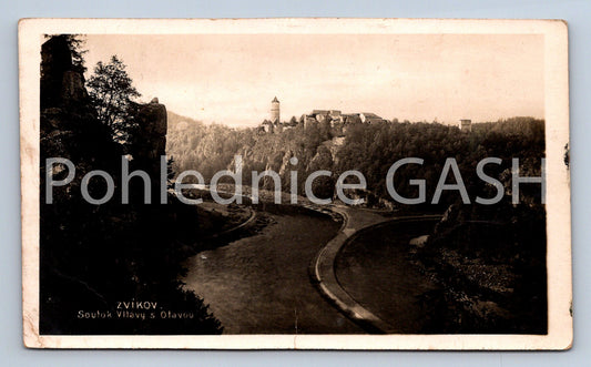 Postcard ZVÍKOV (ST5196)