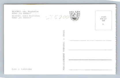 Postcard HUSINEC U PRACHATIC (ST5200)