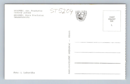 Postcard HUSINEC U PRACHATIC (ST5204)