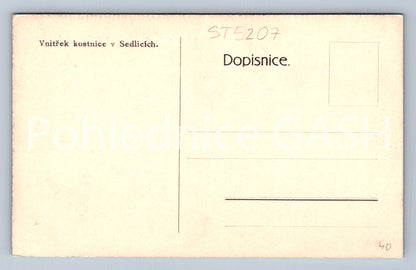 Postcard SEDLICE - OSTENICE (ST5207)