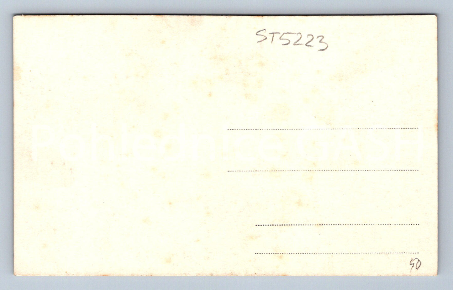 Postcard SÁZAVA (ST5223)