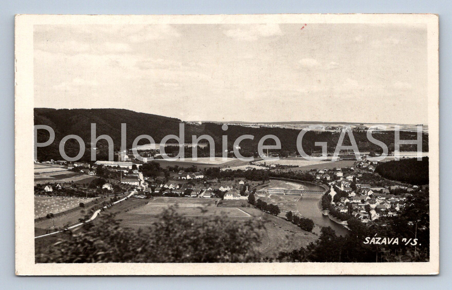 Postcard SÁZAVA (ST5223)