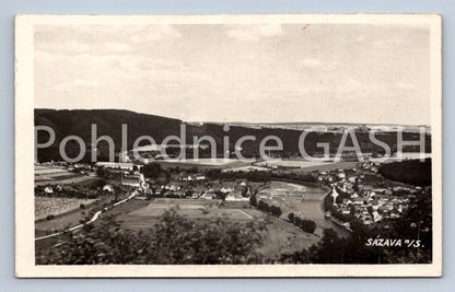 Postcard SÁZAVA (ST5223)
