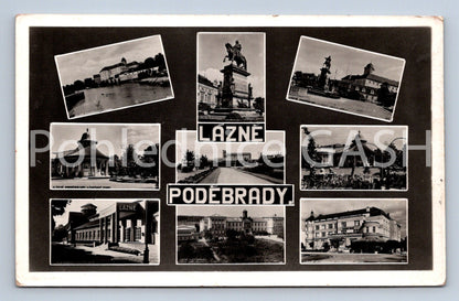 Postcard LÁZNĚ PODEBRADY (ST5225)