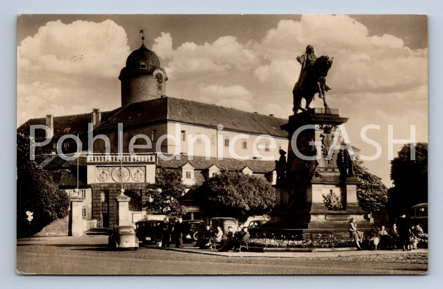 Postcard LÁZNĚ PODEBRADY (ST5227)