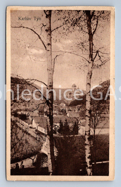 Postcard KARLŮV TYN (ST5228)