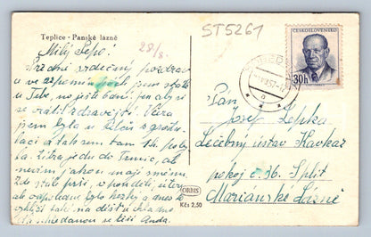 Pohlednice TEPLICE - PANSKÉ LÁZNĚ (ST5261)