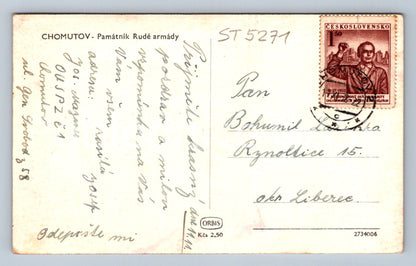 Pohlednice CHOMUTOV (ST5271)