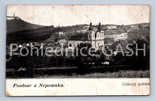 Pohlednice POZDRAV Z NEPOMUKU (ST5299)