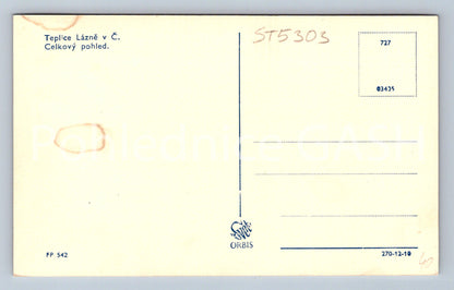 Pohlednice TEPLICE - LÁZNĚ (ST5303)