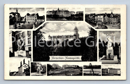 Pohlednice BENEŠOV KONOPIŠTĚ - KOLÁŽ (ST5330)