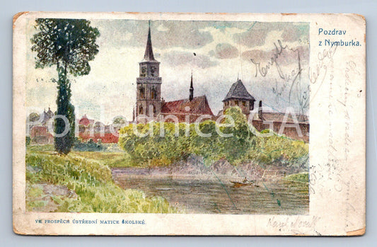 Pohlednice POZDRAV Z NYMBURKA (ST5348)