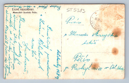 Pohlednice LÁZNĚ VELICHOVKY (ST5383)