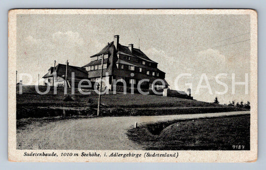 Pohlednice SUDETENBAUDE (ST5384)